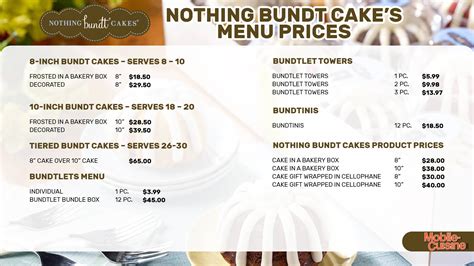 Nothing bundt cakes miamisburg menu. Things To Know About Nothing bundt cakes miamisburg menu. 